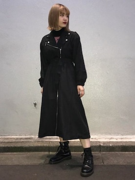 「KANGOL（カンゴール）のアイテム（ニット/セーター）」を使った、jouetieさん（レディース・164cm）の春コーディネート