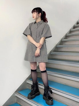 ワンピース ショート ミニ丈 コーディネート Zozotown