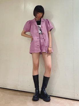 jouetie(ジュエティ)の「カラーステッチキュロット(その他パンツ ...