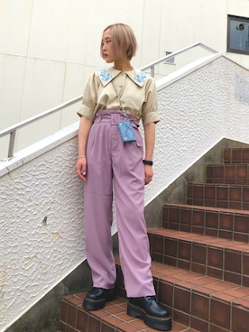 「jouetie（ジュエティ）のアイテム（財布/小物）」を使った、jouetieさん（レディース・151cm）の夏コーディネート