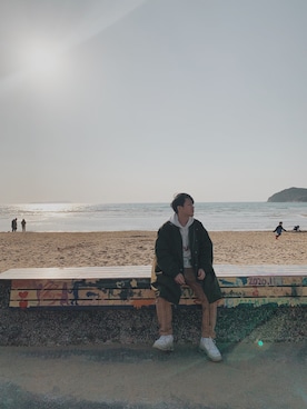「BeAMS DOT（ビームスドット）のアイテム（ジャケット/アウター）」を使った、おるとさん（メンズ・173cm）の冬コーディネート