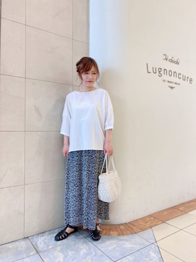 yumichiさん（レディース・153cm）の夏コーディネート