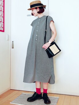 ひろさん（レディース・166cm）の夏コーディネート