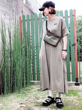 ひろさん（レディース・166cm）の夏コーディネート