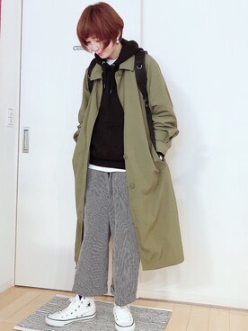 「SO（エスオー）のアイテム（パンツ）」を使った、ひろさん（レディース・166cm）の春コーディネート