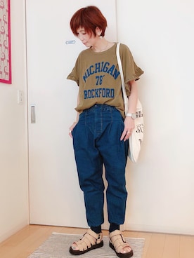 ひろさん（レディース・166cm）の夏コーディネート