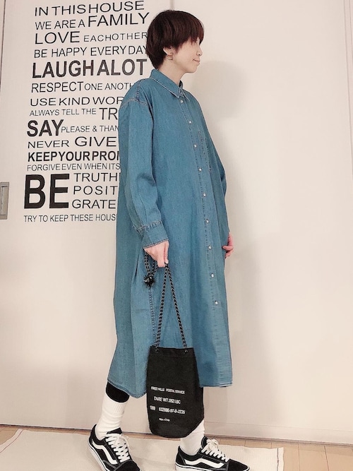 ひろ ユニクロのワンピース ドレスを使ったコーディネート Wear