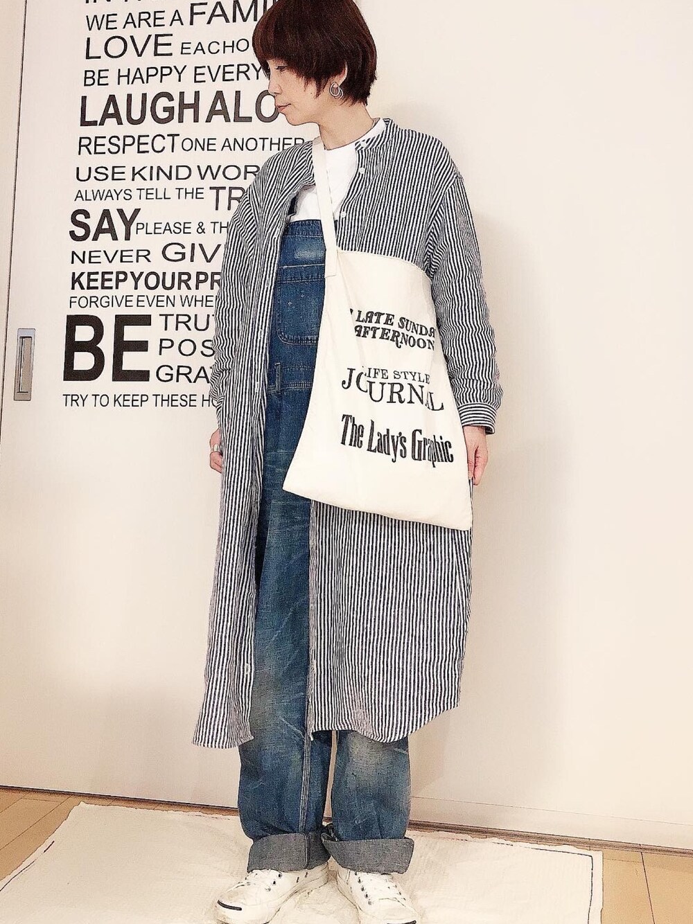 chimalaのサロペット/オーバーオールを使った人気ファッション