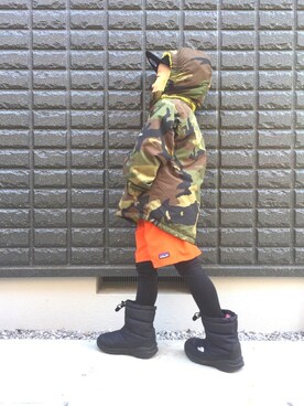 つぶあんさん（キッズ・110cm）の冬コーディネート