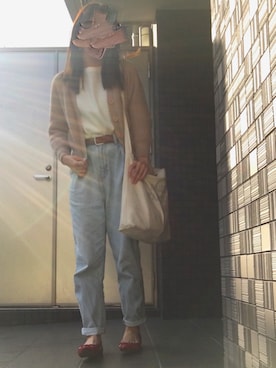 erinaさん（レディース・154cm）の春コーディネート