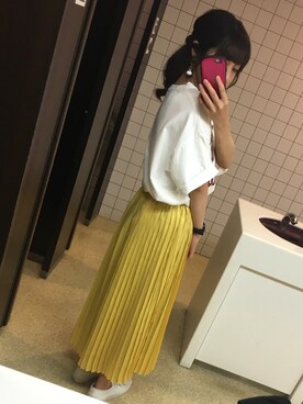 erinaさんの「綿アソートロゴTシャツ【niko and ...】」を使ったコーディネート