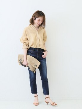 Yukoさん（レディース・160cm）の春コーディネート