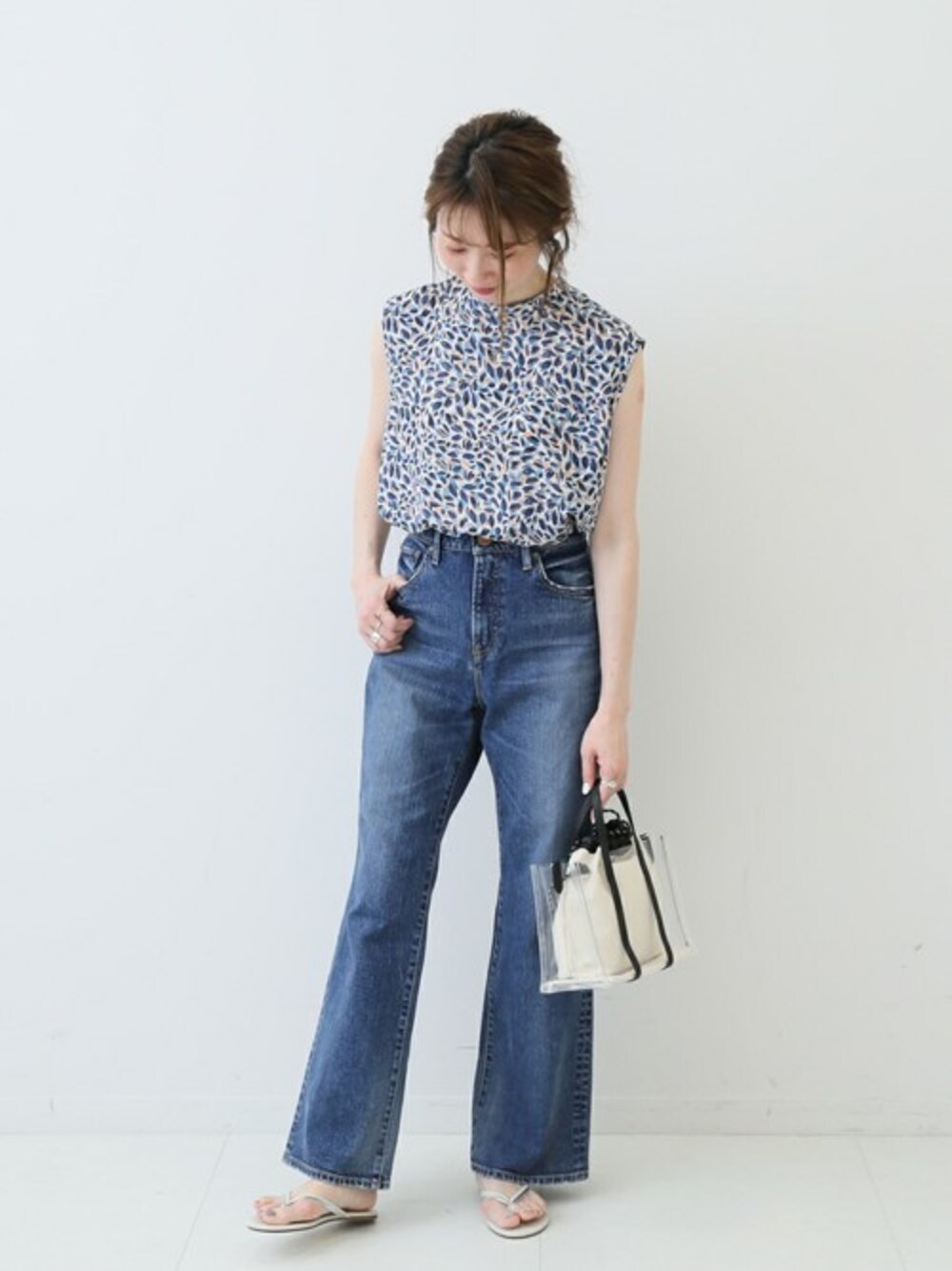 Spick & Span（スピックアンドスパン）の「シャドーリーフプリント 