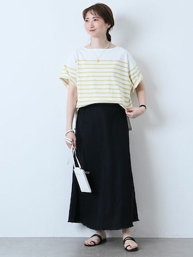 Yukoさん（レディース・160cm）の春コーディネート