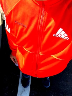 「Gosha Rubchinskiy（ゴーシャラブチンスキー）のアイテム（ジャージ）」を使った、No   NAMEさん（メンズ・169cm）の夏コーディネート