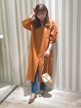 shionさん（レディース・162cm）の春コーディネート