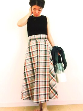 isoさん（レディース・155cm）の春コーディネート