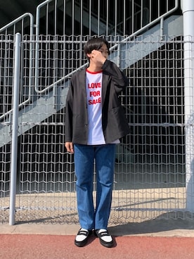 ふっくんさん（メンズ・172cm）の春コーディネート