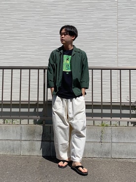 ふっくんさん（メンズ・172cm）の春コーディネート