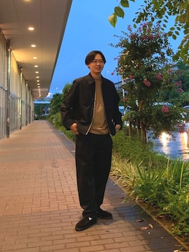 ふっくんさん（メンズ・172cm）の冬コーディネート