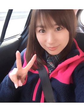 「Berghaus（バーグハウス）のアイテム」を使った、吉野香織さん（レディース・160cm）の冬コーディネート