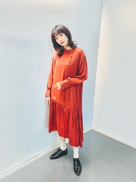 清水こづえさん（レディース・164cm）の秋コーディネート