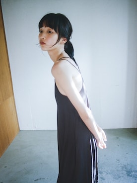 「rim（リム）のアイテム」を使った、清水こづえさん（レディース・164cm）の秋コーディネート