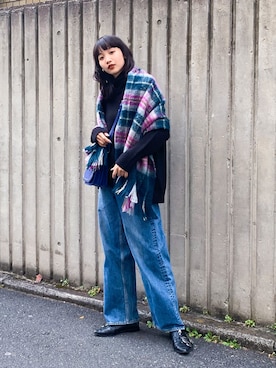 清水こづえさん（レディース・164cm）の冬コーディネート