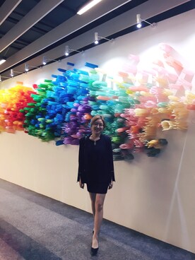 「ONLY（オンリー）のアイテム（チュニック）」を使った、雅典黛さん（レディース・166cm）の冬コーディネート