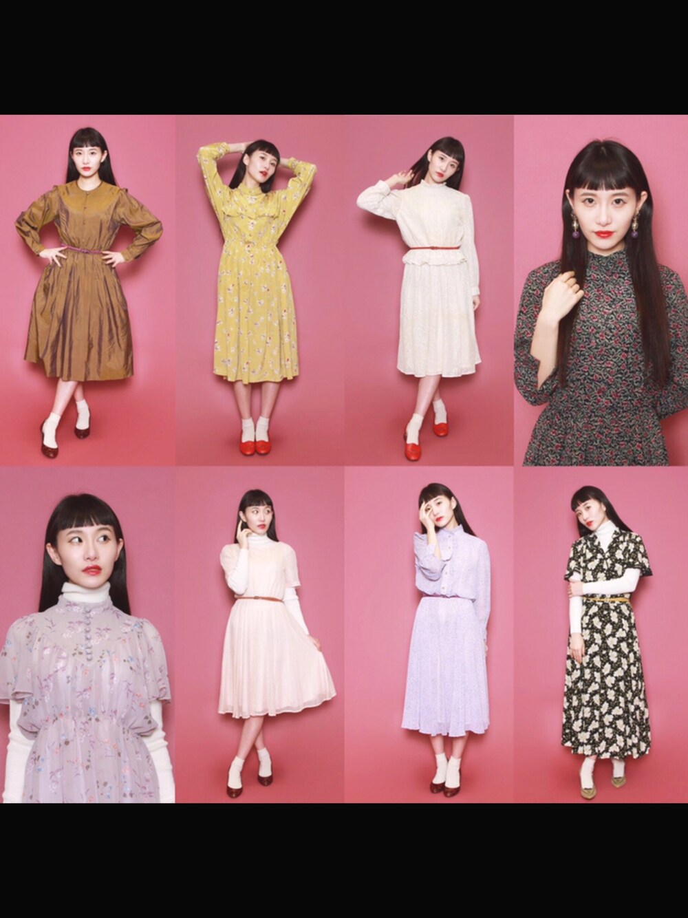 「カジュアルコーデ、grimoire、グリモワール、vintage、ヴィンテージ」｜「Grimoireのアイテム（その他、その他）」を使った、濱田茉奈(ManaHamada)さん（レディース・162cm）の冬コーディネートの1枚目の写真