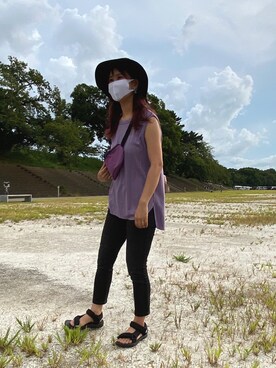 fullmoonさん（レディース・157cm）の夏コーディネート