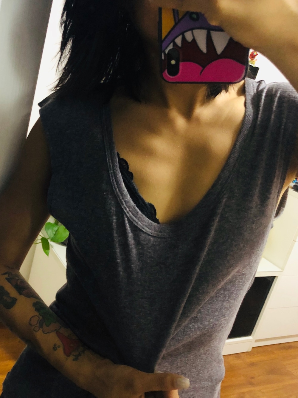 「68のアイテム（ブラジャー、ブラック系）」を使った、jessicarr22さん（メンズ・160cm）の秋コーディネートの1枚目の写真