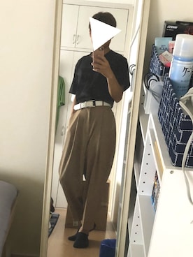 「エアリズム」｜まちゃさん（メンズ・167cm）の夏コーディネート