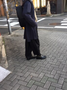 「AZUL（アズール）のアイテム（その他アウター）」を使った、れいさん（メンズ・180cm）の秋コーディネート