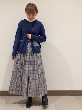 「pou dou dou」｜はがさん（レディース・157cm）の秋コーディネート
