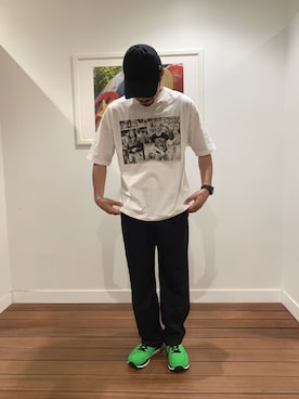 「URBAN RESEARCH Sonny Label（アーバンリサーチサニーレーベル）のアイテム（シューズ）」を使った、JAMさん（メンズ・176cm）の春コーディネート