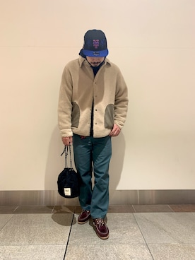 「URBAN RESEARCH Sonny Label（アーバンリサーチサニーレーベル）のアイテム（その他アウター）」を使った、JAMさん（メンズ・176cm）の冬コーディネート