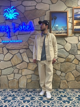 「URBAN RESEARCH Sonny Label（アーバンリサーチサニーレーベル）のアイテム（その他）」を使った、JAMさん（メンズ・176cm）の春コーディネート