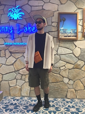 「URBAN RESEARCH Sonny Label（アーバンリサーチサニーレーベル）のアイテム（その他）」を使った、JAMさん（メンズ・176cm）の春コーディネート