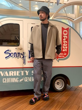 「URBAN RESEARCH Sonny Label（アーバンリサーチサニーレーベル）のアイテム（その他）」を使った、JAMさん（メンズ・176cm）の春コーディネート