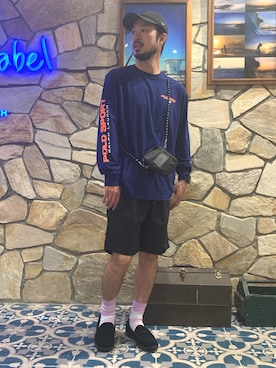 「GRAVIS（グラヴィス）のアイテム（スニーカー）」を使った、JAMさん（メンズ・176cm）の春コーディネート