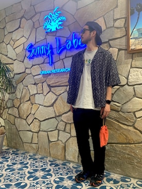 「URBAN RESEARCH Sonny Label（アーバンリサーチサニーレーベル）のアイテム（その他）」を使った、JAMさん（メンズ・176cm）の春コーディネート