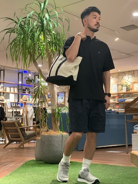 「URBAN RESEARCH Sonny Label（アーバンリサーチサニーレーベル）のアイテム（バッグ）」を使った、JAMさん（メンズ・176cm）の春コーディネート