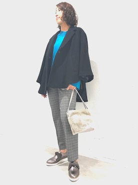 「PICHE ABAHOUSE（ピシェ アバハウス）のアイテム」を使った、yuriさんさん（メンズ・160cm）の冬コーディネート