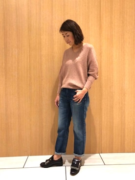 「PICHE ABAHOUSE（ピシェ アバハウス）のアイテム」を使った、yuriさんさん（メンズ・160cm）の冬コーディネート