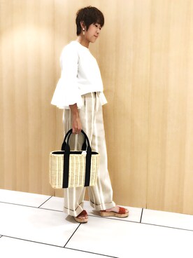 「Abahouse Devinette（ドゥヴィネット）のアイテム」を使った、yuriさんさん（レディース・160cm）の春コーディネート