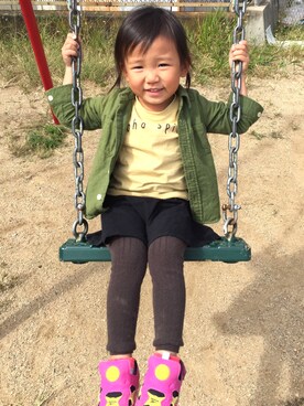 eitayuさん（キッズ・90cm）の秋コーディネート