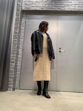 hys006さん（レディース・160cm）の冬コーディネート