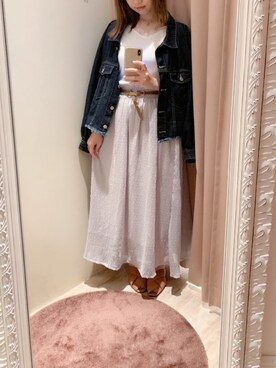 ヤマグチさん（レディース・157cm）の春コーディネート