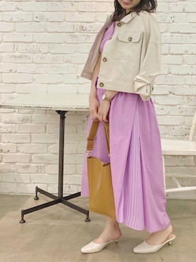 ヤマグチさん（レディース・157cm）の夏コーディネート